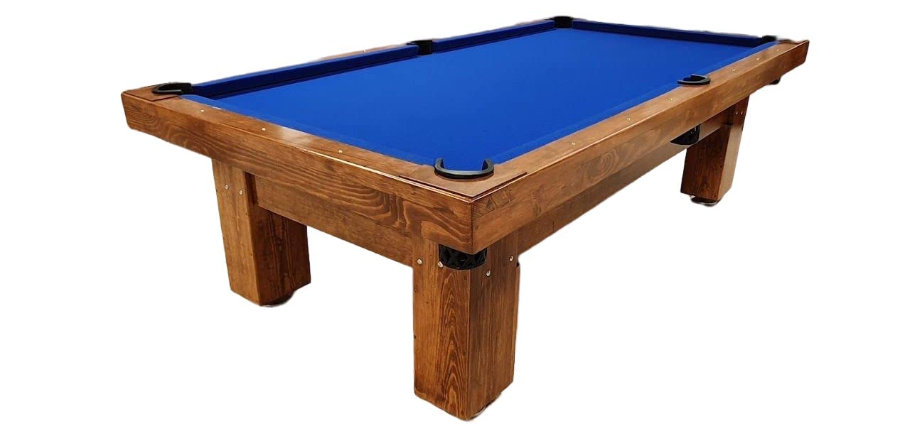 Mesa de Billar con Cubierta para Comedor Hecha a Mano en México Mesas Profesionales (Rojo)
