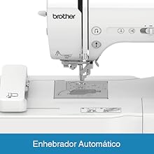 BROTHER,Máquina de Bordar y Coser NV970L,Wifi,Costura,Diseños,Pantalla LCD,Portátil,Emprendedores