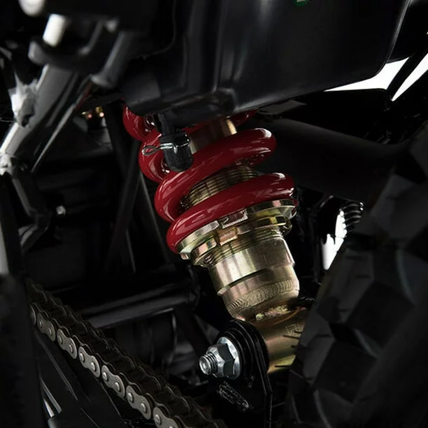 Motocicleta DM250 NEGRO NARANJA ITALIKA Doble Propósito