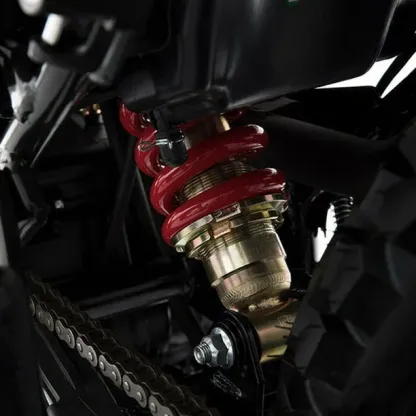 Motocicleta DM250 NEGRO NARANJA ITALIKA Doble Propósito