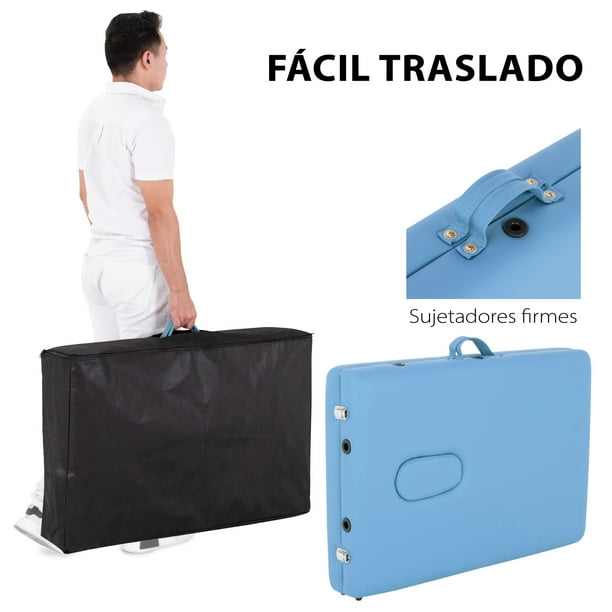 Cama De Masaje Plegable Onof MILAN-04 Cuadrada C/ Accesorios Portátil