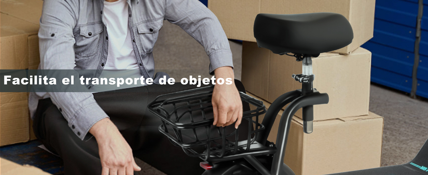 Cesta de almacenamiento  Facilita el transporte de objetos