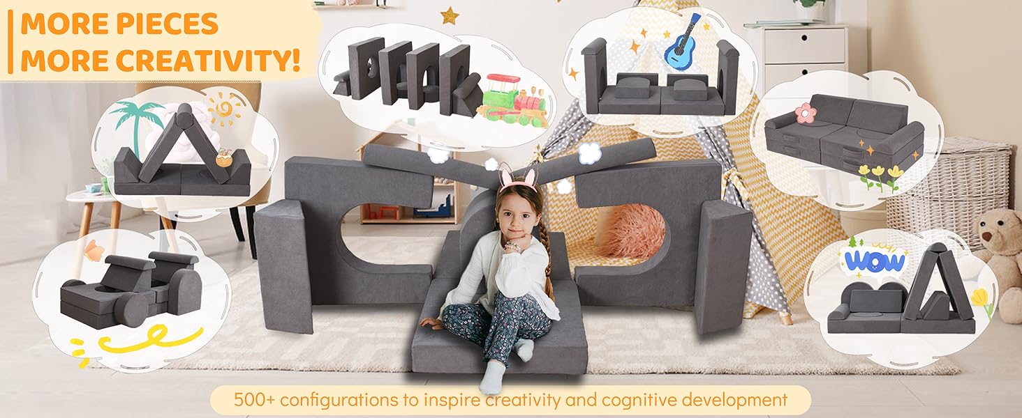 Sof&aacute; multifuncional para ni&ntilde;os peque&ntilde;os