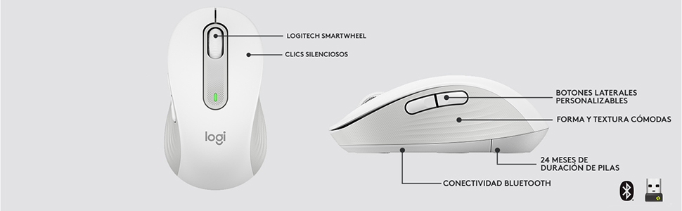 M650, M650 M, M650 L, M650 R, M650, Mouse, Inalámbrico, Wireless, Ratón, Mice, Apuntador