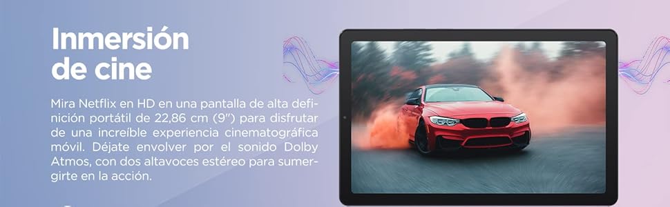 Tab M9 Inmersión de cine