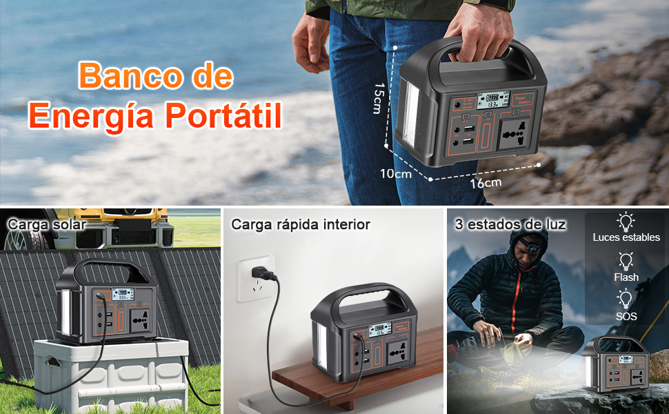 Bancode 15cm Energia Portatil