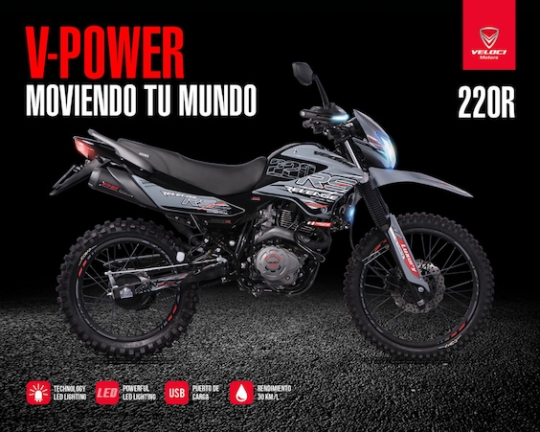 Motocicleta Veloci Revenge Dynamik 220 cc 2025