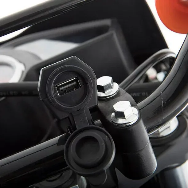 Motocicleta DM250 NEGRO NARANJA ITALIKA Doble Propósito