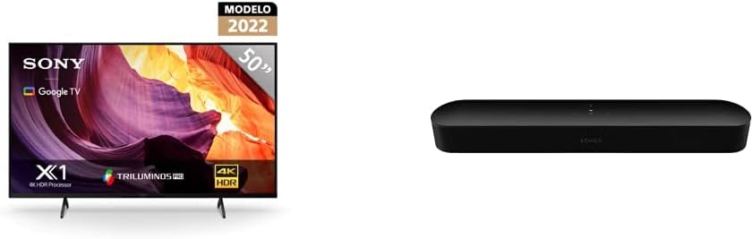 Sony Pantalla X80K 43 Pulgadas KD-43X80K 4K UHD LED Smart Google TV Modelo 2022