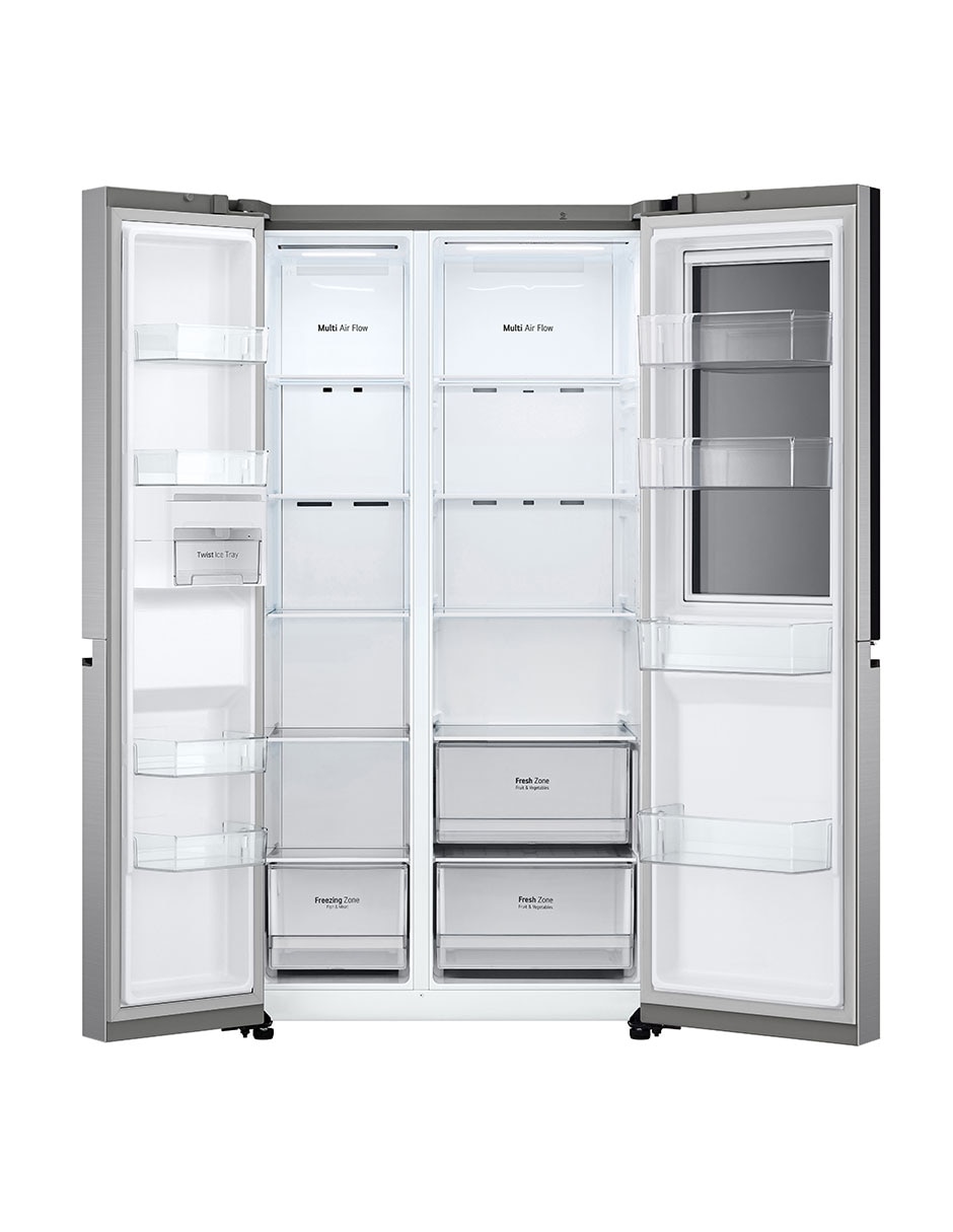 Refrigerador Dúplex LG InstaView 28 pies cúbicos Tecnología inverter y Tecnología no frost VS27BXQP