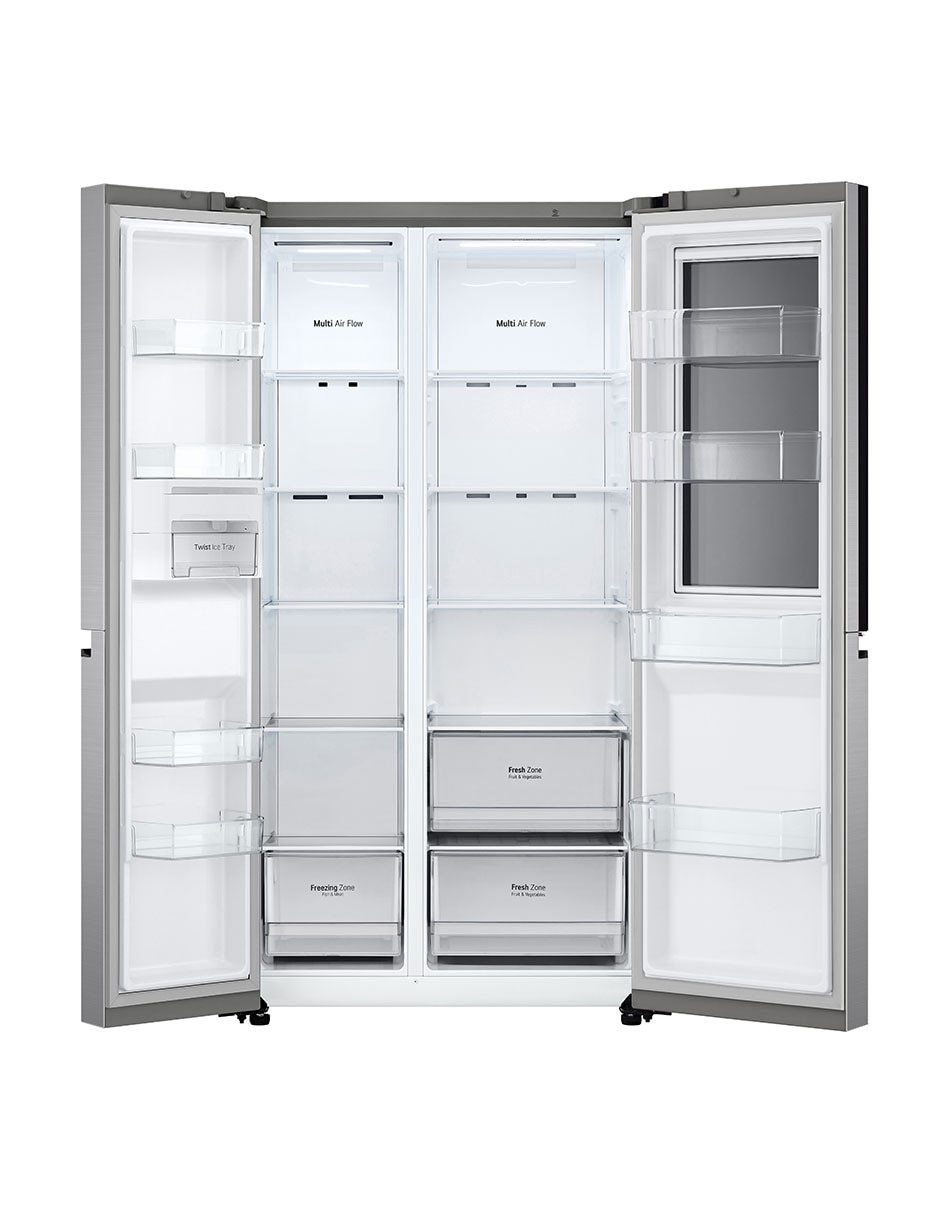 Refrigerador Dúplex LG InstaView 28 pies cúbicos Tecnología inverter y Tecnología no frost VS27BXQP