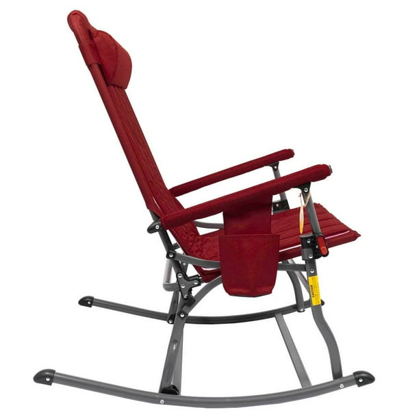 Silla Mecedora Plegable Member's Mark Roja