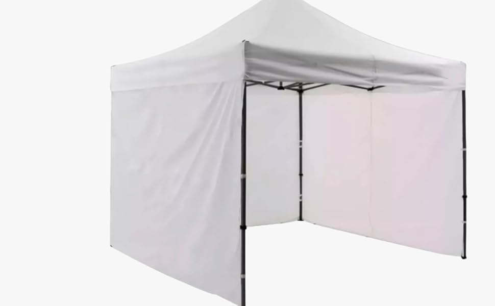 Carpa Toldo blanco con paredes medida de 3x3