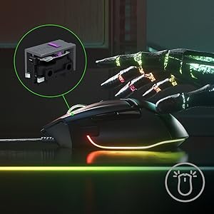 SENSOR ÓPTICO RAZER FOCUS+ DE 26 000 PPP
