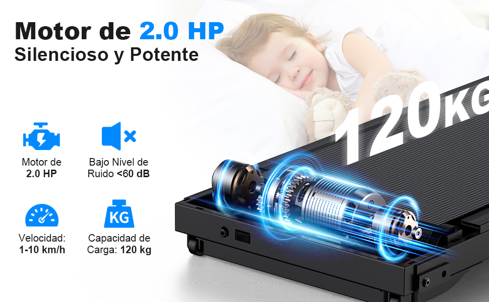 caminadora electrica portatil