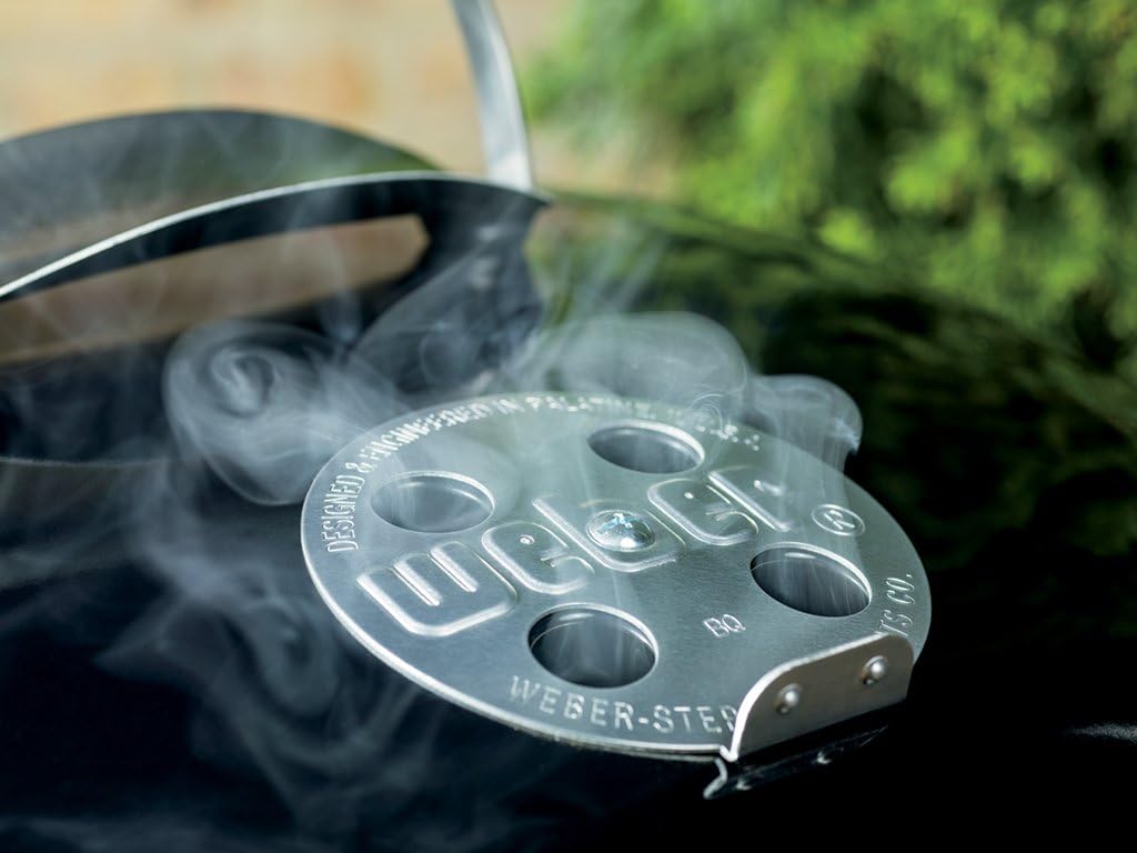 Weber, Asador Original Kettle Premium 22 Negro Adulto Unisex, Negro (Black), Pulgadas Premium