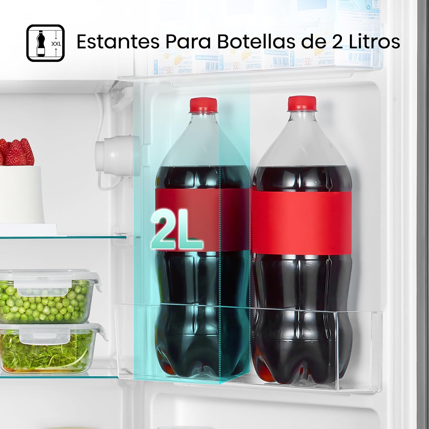 Hisense RR33D6AGX1 Frigobar 3.3 p3 Color Silver Nueva plataforma 2022