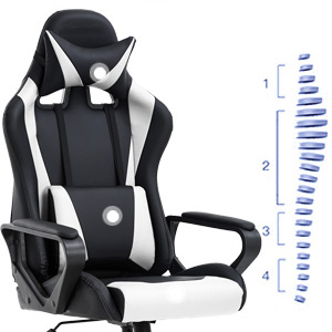 Silla de juegos de carreras silla de oficina silla 4