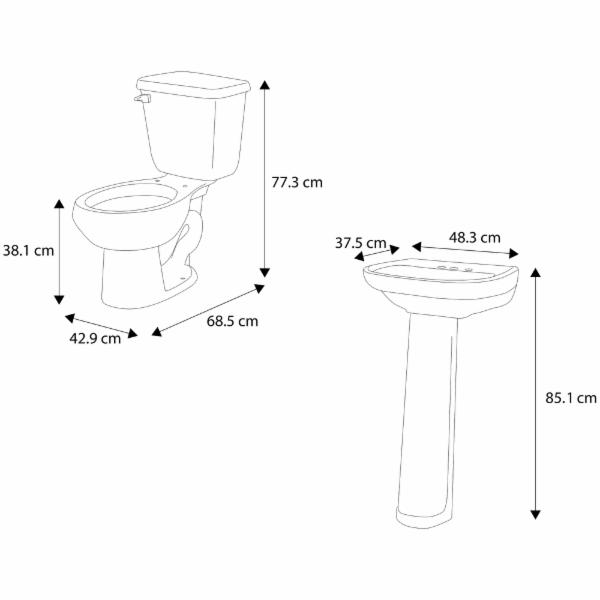 PAQUETE SANITARIO 4 PIEZAS