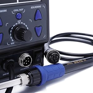 110v us especificación estación de soldadura de calidad segura esd libre de plomo con interruptor de alimentación