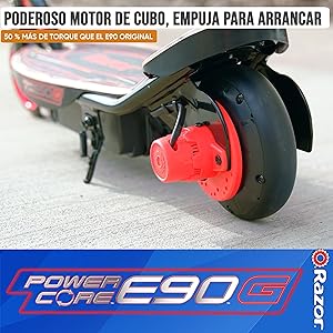 Rear View to Show Power Core Motor