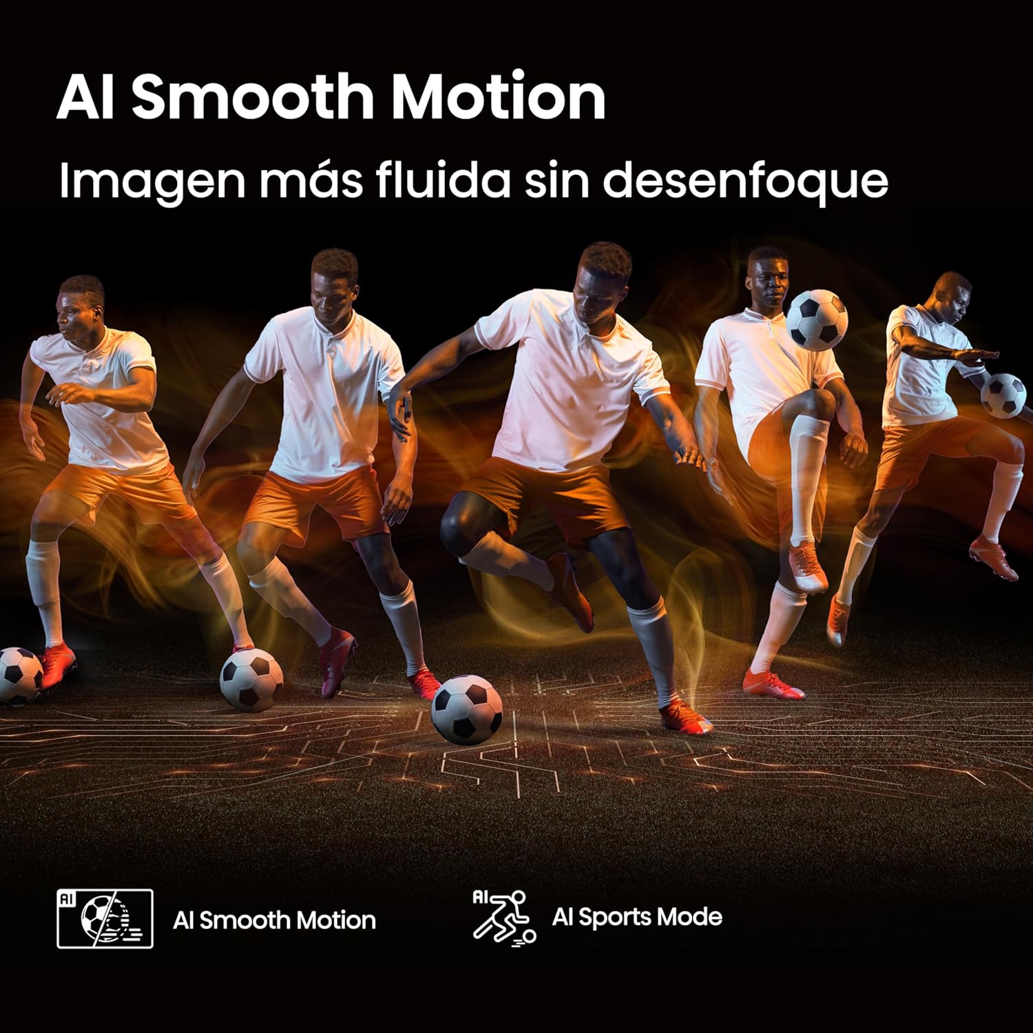 Hisense Television QD6QFM (Modelo 2025) Pantalla 43 Pulgadas,QLED Smart Fire TV UHD 4K,Control Remoto por Voz con Alexa,Escalado AI a 4K,Dolby Vision Atmos, Modo de Juego Plus