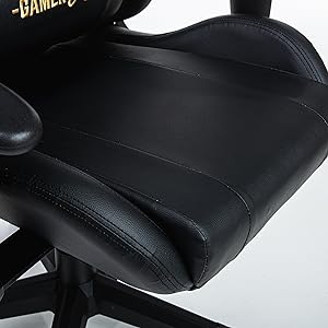 silla gamer acercamiento asiento 2
