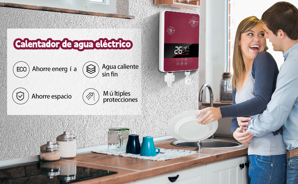  Calentador de Agua Electrico