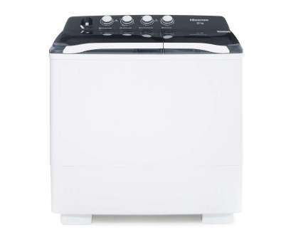 Lavadora Hisense Dos Tinas 20 kg Blanca Hisense WSA2001P