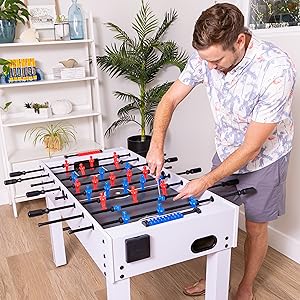 futbolín 48 blanco