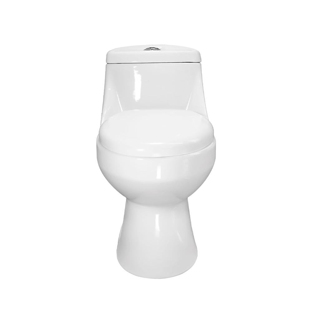 SANITARIO ZEUS 1 PIEZA ALARGADO 3.8 Y 4.8 LTS BLANCO-asiento del baño