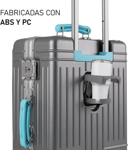 Set de 2 Maletas Premium 20 y 26 Pulgadas Equipaje de mano Con Candado TSA Compartimiento Para Laptop USB Ruedas Giratorias (Rojo)-#17011001901303020502#