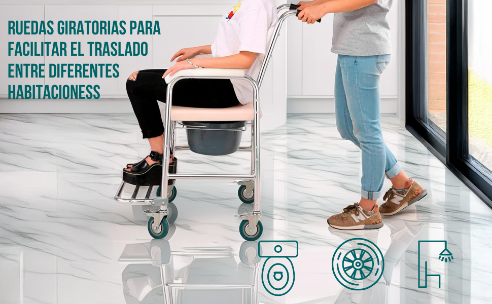 prime, silla andadera adulto mayor, silla para ducha adulto mayor,  silla para regadera adulto mayor