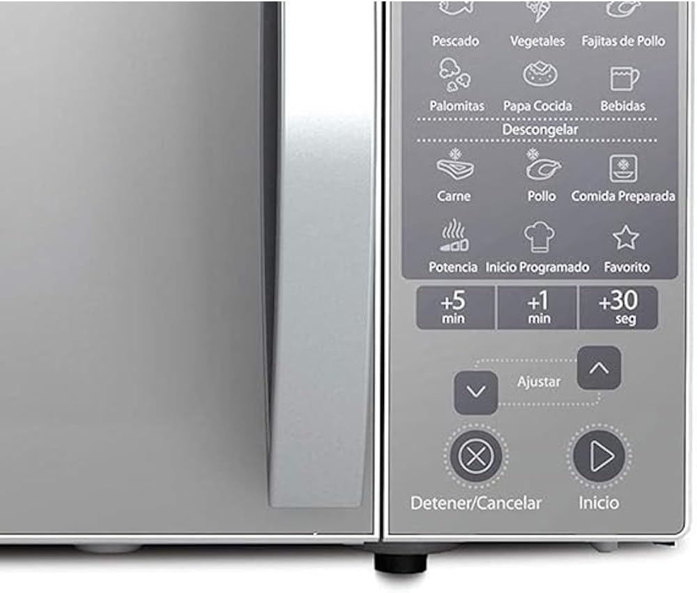 Whirlpool WM1211D Horno de Microondas con 1.1 Pies Cúbicos, Color Plata