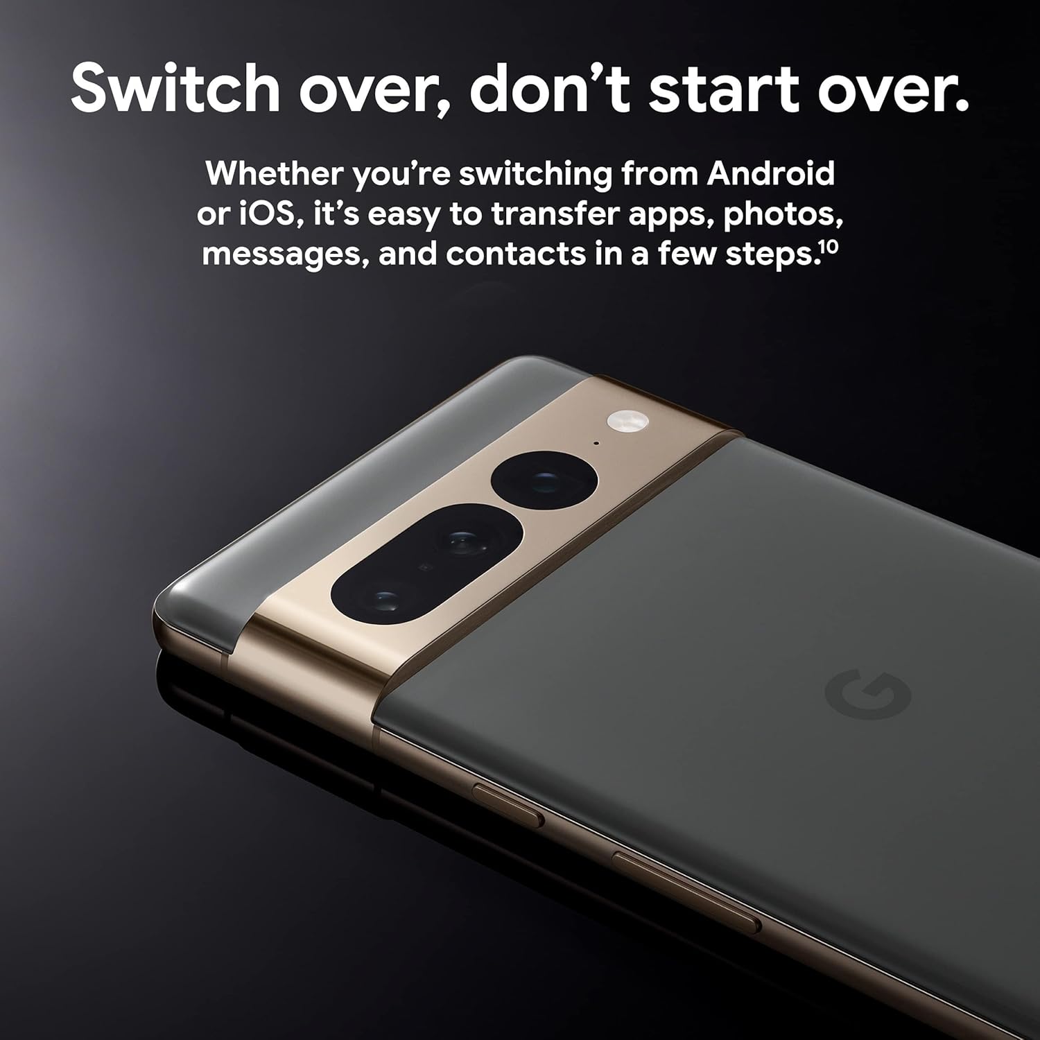 Teléfono Android Google Pixel 24-5G: teléfono desbloqueado con gran lente angular y pila de 7 horas, 128 GB, color obsidiana, (reacondicionado)