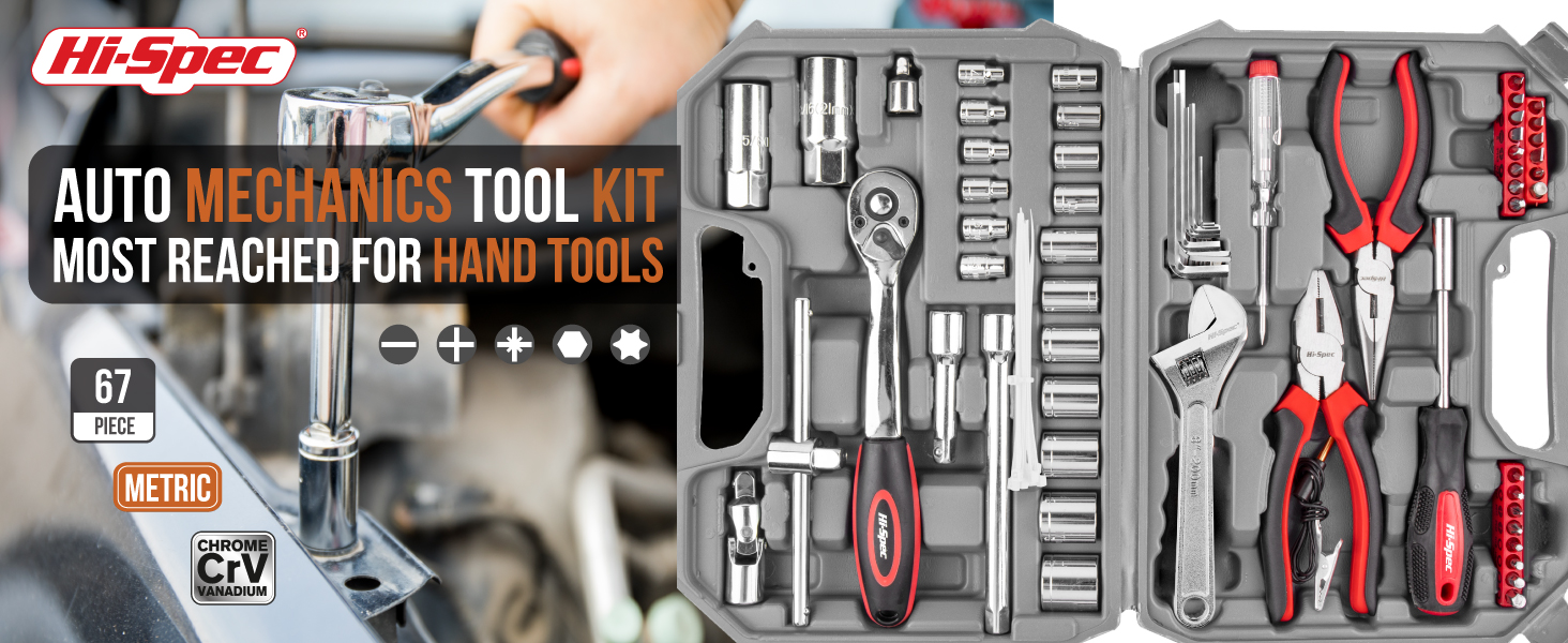 caja de herramientas malet&iacute;n de herramientas juego destornilladores llaves de vaso