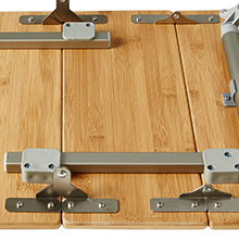Mesa plegable de bamb&uacute;