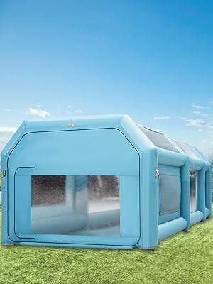 inflatable spray booth