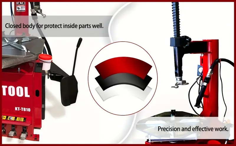 Cambiador de neum&aacute;ticos Combo de m&aacute;quinas cambiadoras de ruedas con granalladora Equilibrador de ruedas KT-T810+ 700 Equipo de garaje Reparaci&oacute;n autom&aacute;tica detalles 2
