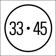 Reproduce registros de 33-1/3 y 45 RPM