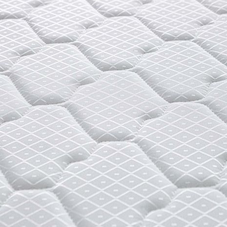 Dormitorio FORLI Acqua 2 Plazas Blanco/Gris + Sofá Cama