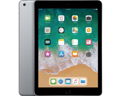 IPad 5 de 9,7 pulgadas reacondicionado de Apple, solo Wi-Fi, 32 GB, viene con paquete: estuche, vidrio templado, lápiz óptico, cargador rápido - gris espacial Apple iPad 5