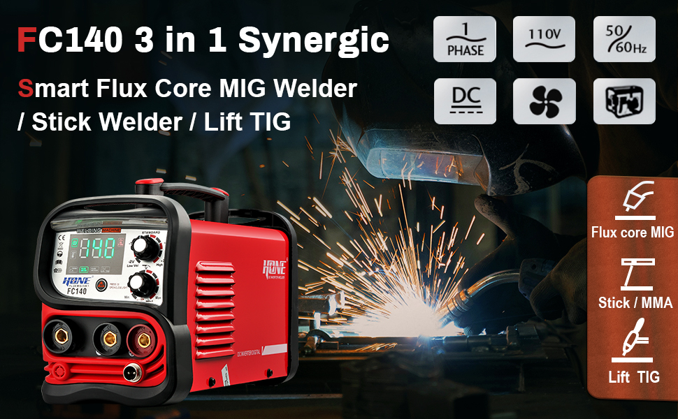 Soldador MIG -UN140-A+