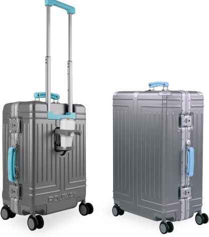 Set de 2 Maletas Premium 20 y 26 Pulgadas Equipaje de mano Con Candado TSA Compartimiento Para Laptop USB Ruedas Giratorias (Rojo)-#17011001901303020502#