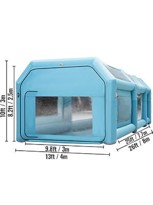 portable car painting booth tent