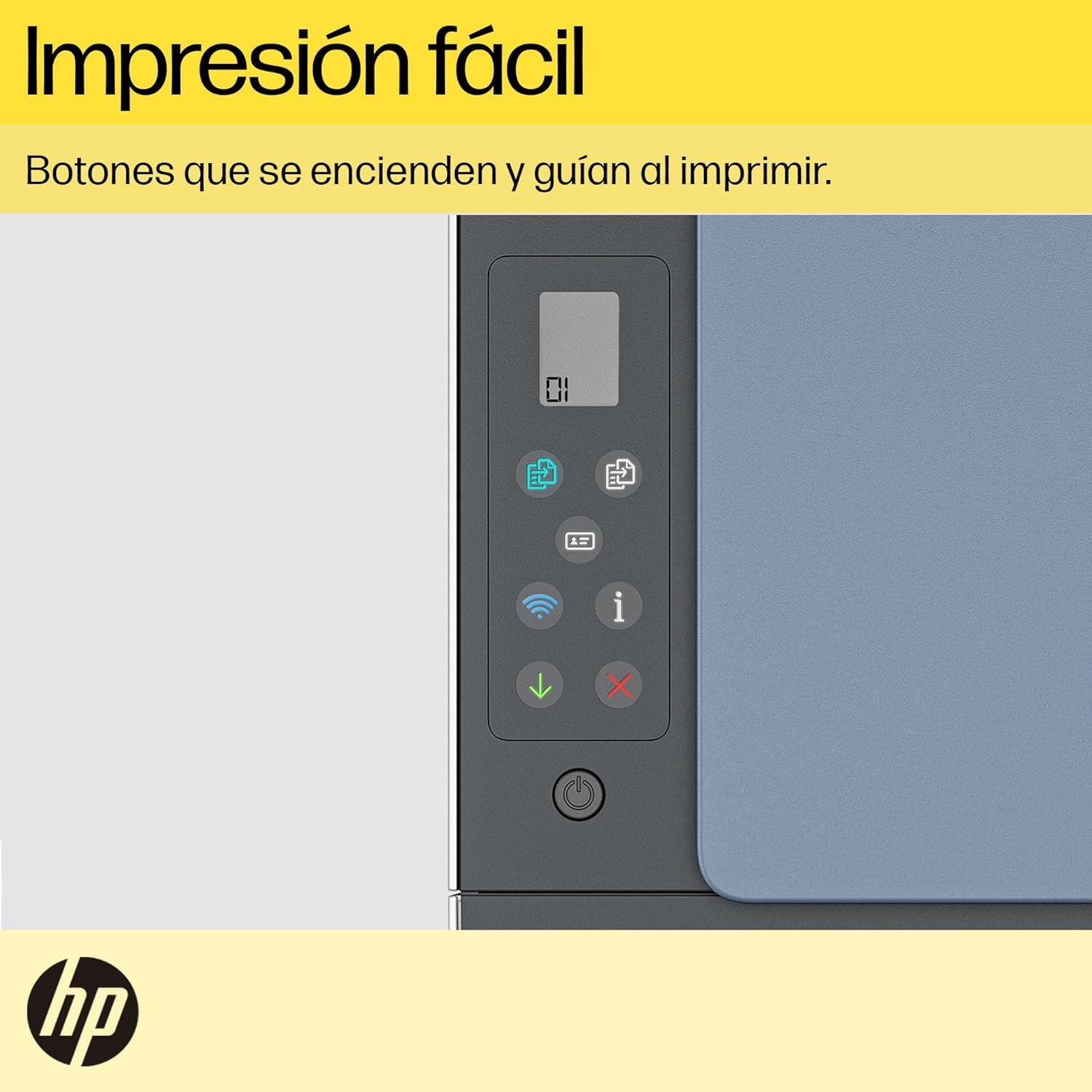 HP Impresora Multifuncional Smart Tank 585, Tinta Continua, Color, Wi-Fi, Dúplex (Doble Cara) Manual, Impresión Desde Smart App, hasta 2 años de Garantía* (1F3Y4A)