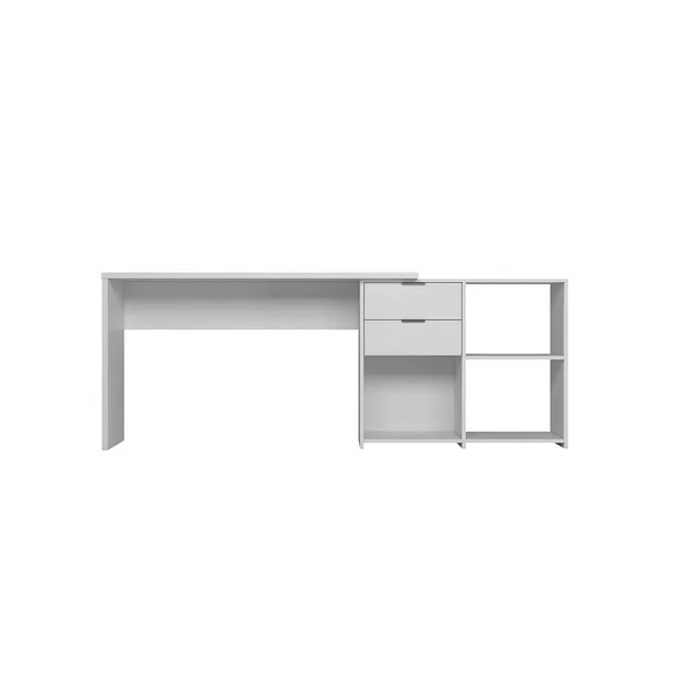 Escritorio Blanco Skal Living 2 Formas De Armado