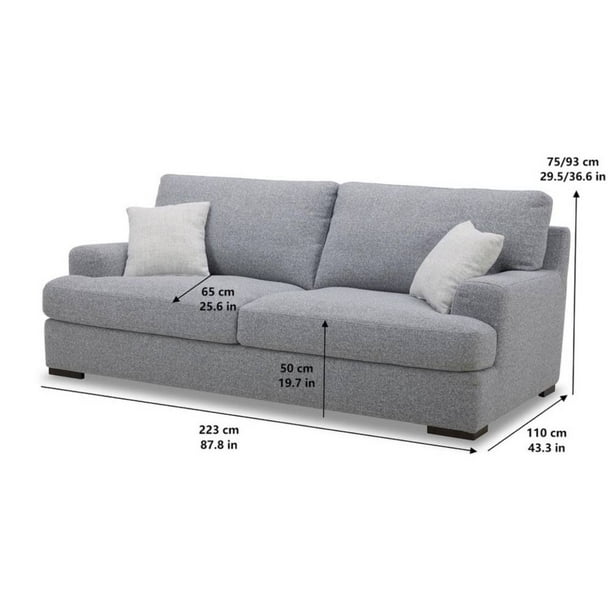 Sofá Estacionario Member's Mark Gris