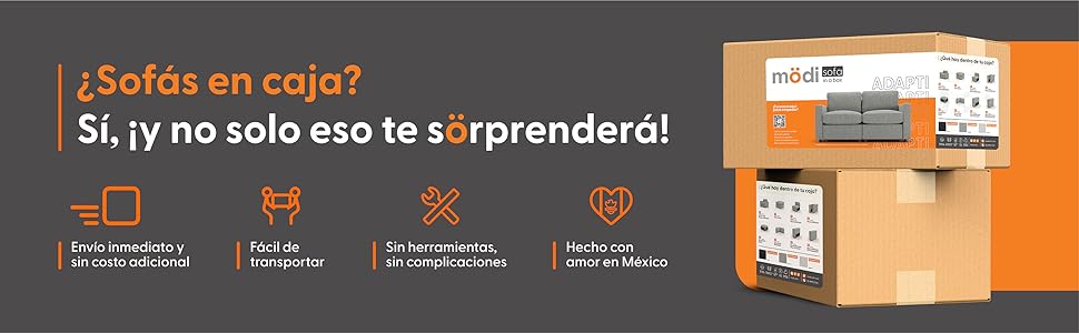 SOFAS EN CAJA