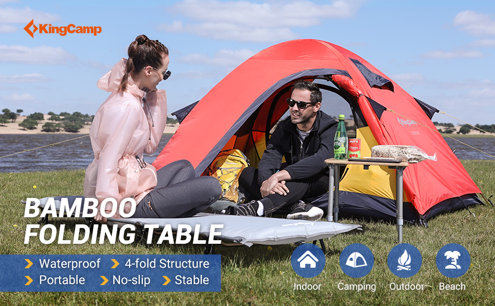 mesa de camping